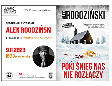 Wieczór autorski Alka Rogozińskiego