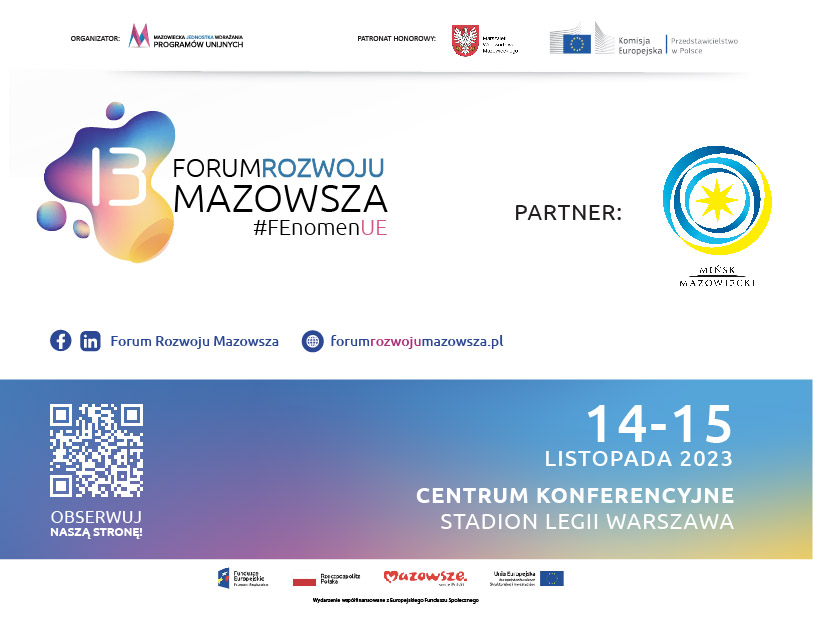 Zielony Mińsk na 13. Forum Rozwoju Mazowsza