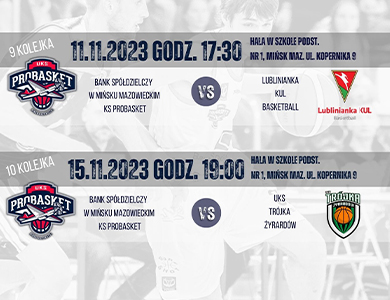 2 Liga Koszykówki mężczyzn 2023/2024, 9 i 10 kolejka