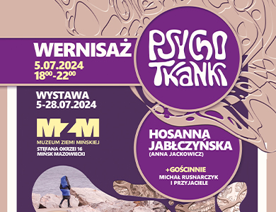 Psychotkanki - wernisaż prac Hosanny Jabłczyńskiej (Anny Jackowicz)
