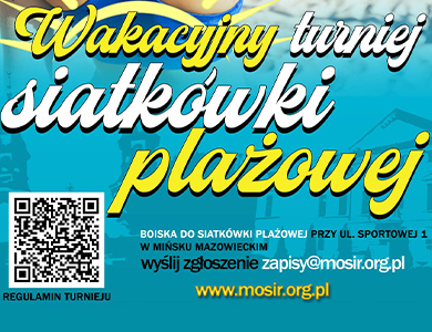 Wakacyjny Turniej Siatkówki Plażowej