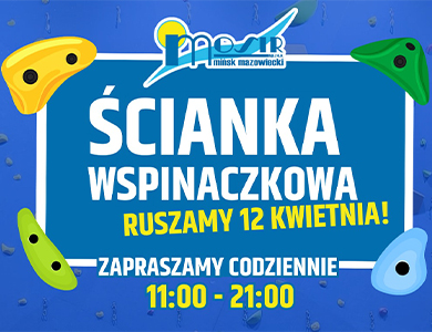 Na niebieskim tle informacje. Po środku biała ramka. W każdym z jej rogóe kolorowe kawałki kafelków z czarnymi dziurami