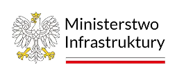 Godło Polski z białym orłem w koronie na czarnym tle oraz pozioma flaga Polski w kolorach biało-czerwonych.