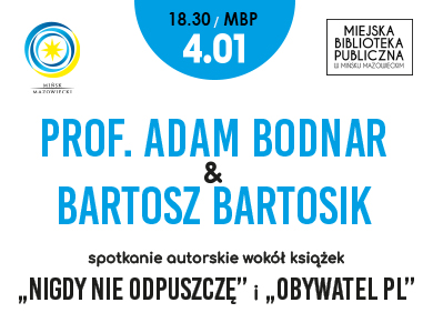 Spotkanie autorskie zamykające Rok Władysława Bartoszewskiego