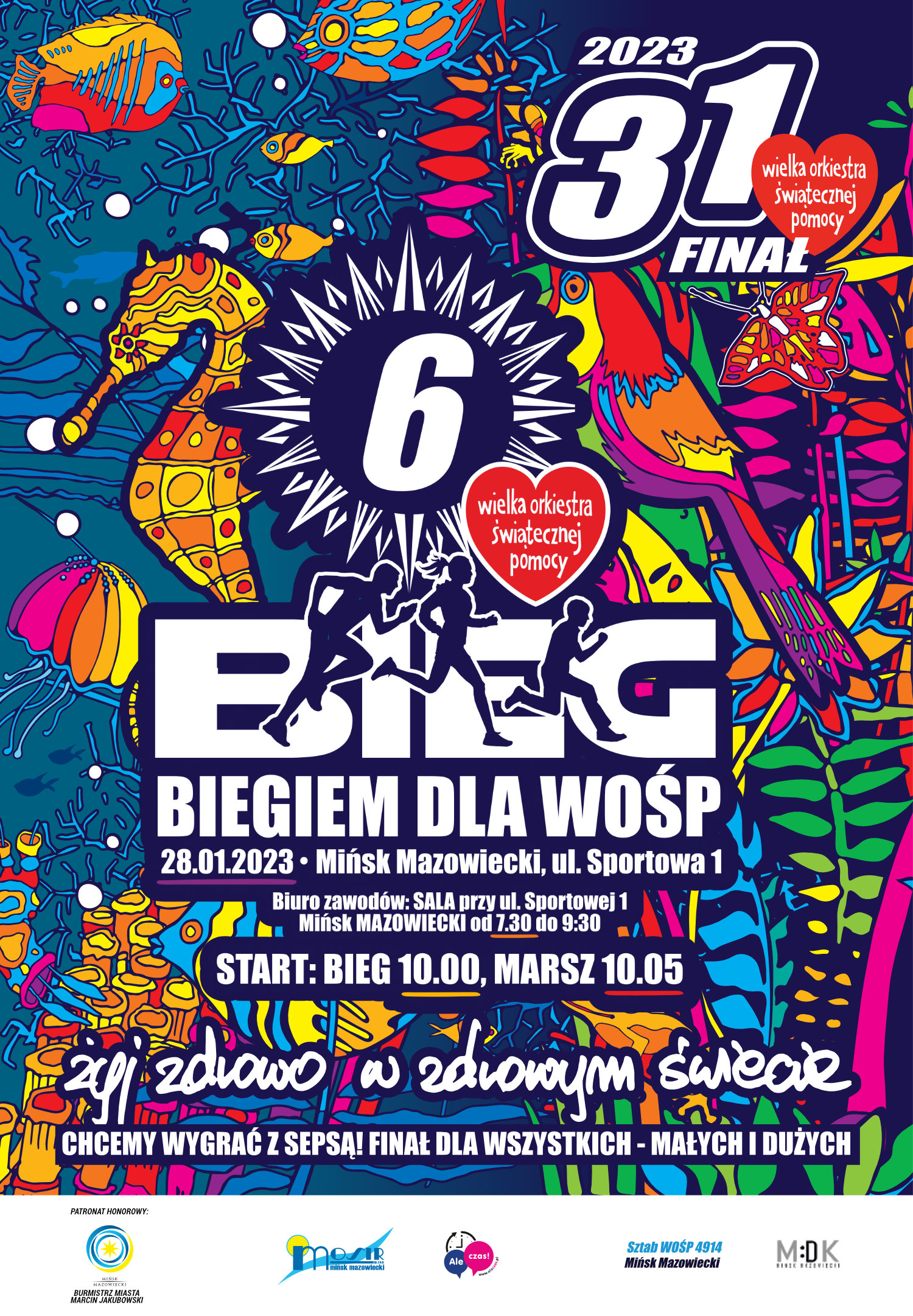 Biegiem dla WOŚP