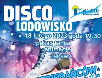 Disco lodowisko - bal przebierańców