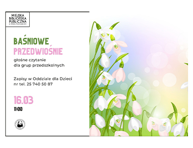 Baśniowe Przedswiośnie w MBP