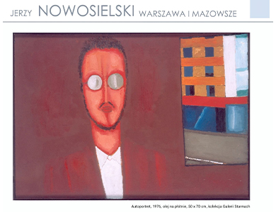 Rok Jerzego Nowosielskiego - wysatwa i spotkanie w MBP