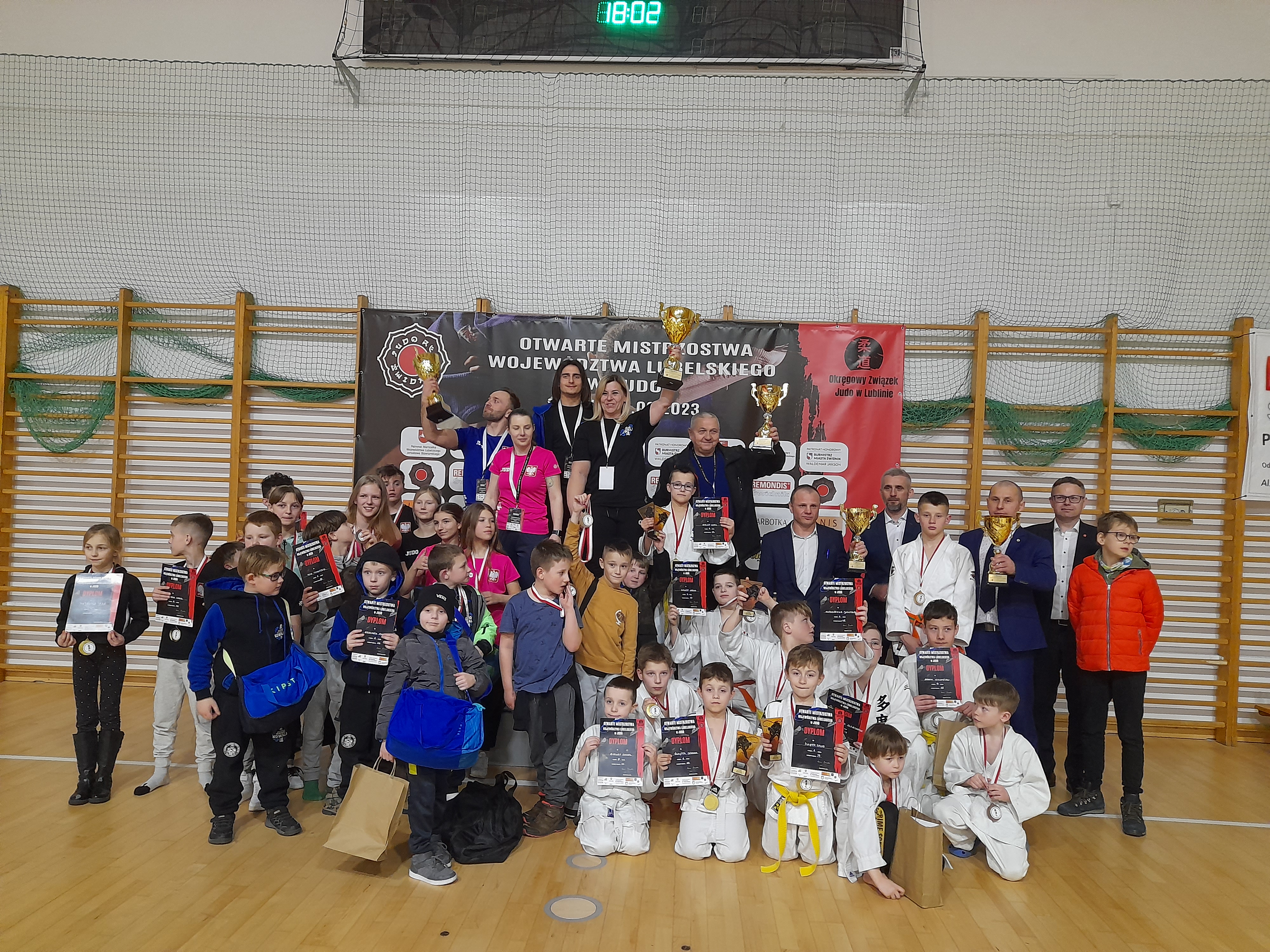 Otwarte Mistrzostwa Województwa Lubelskiego w Judo dzieci i młodzików