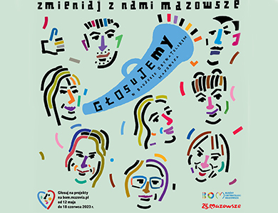Zapraszamy do głosowania w Budżecie Obywatelskim Mazowszwa
