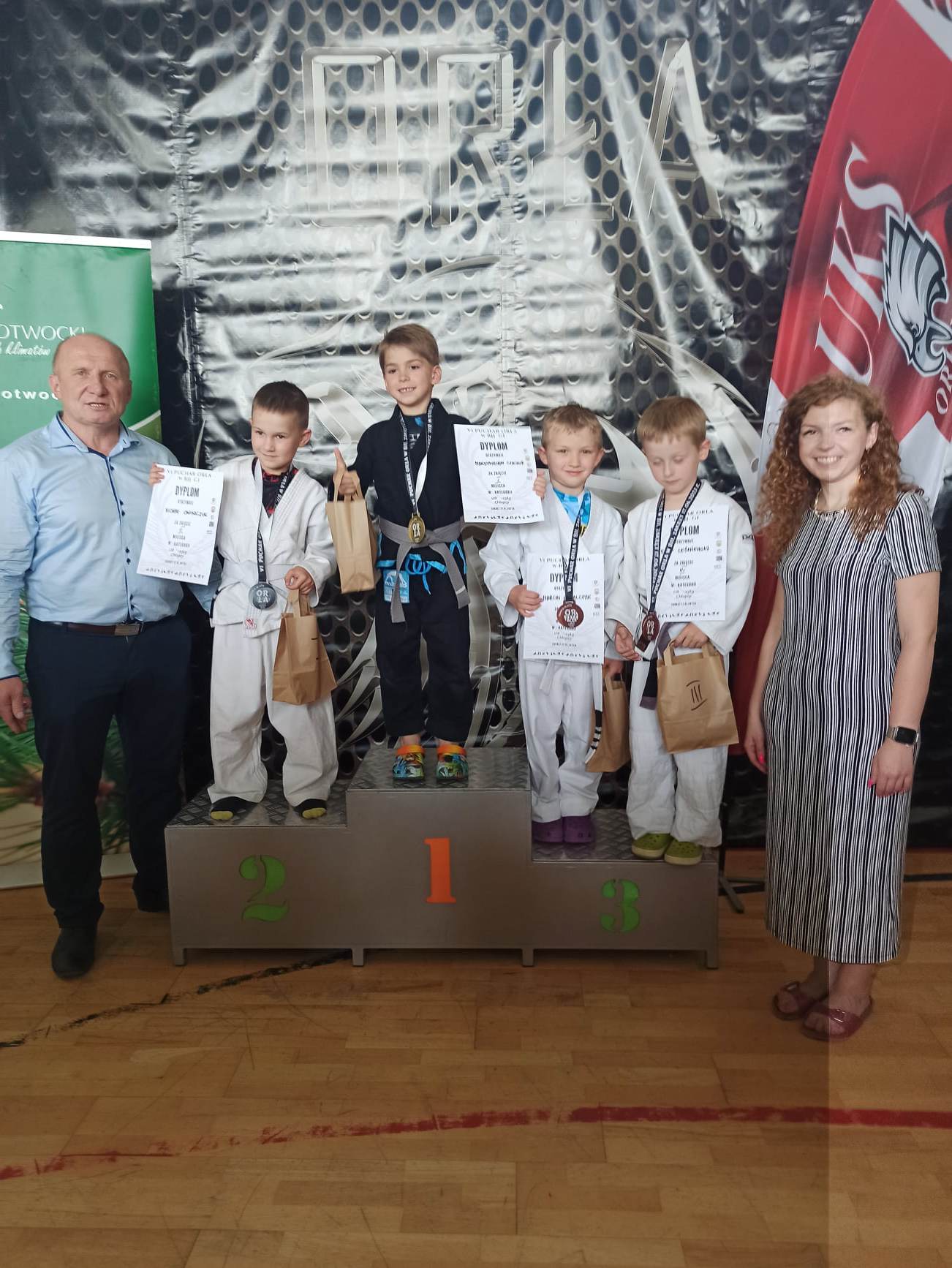 Najmłodsi grapplerzy na podium