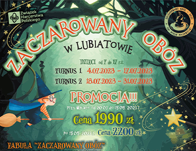 Zaczarowany obóz w Lubiatowie