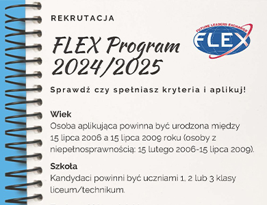 FLEX Program 2024/2025 - bezpłatne stypendium dla młodzieży w USA