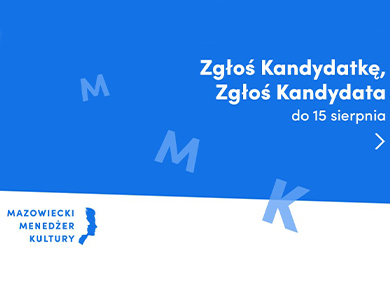 Konkurs Mazowiecki Menedżer Kultury