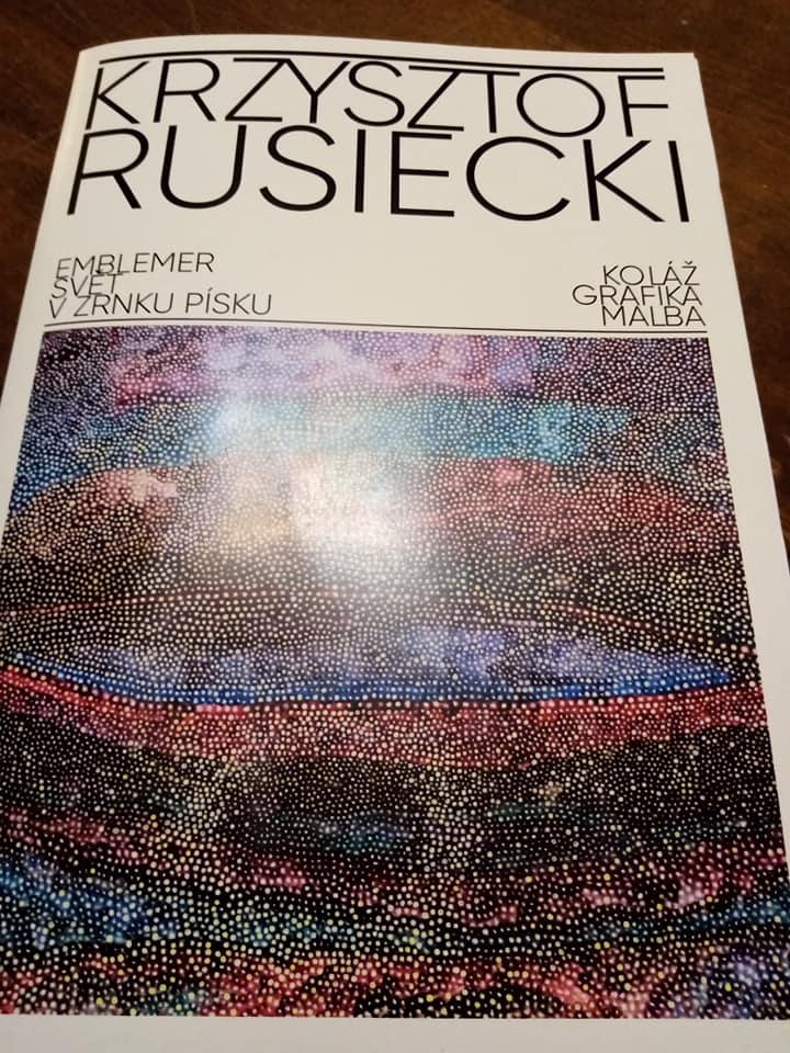 Exhibition of Mińsk artist Krzysztof Rusiecki in Krnov