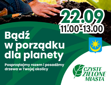 Program „Czyste, Zielone Miasta” w Mińsku Mazowieckim