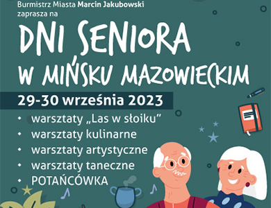 Nabór na bezpłatne warsztaty - Dni Seniora w Mińsku Mazowieckim