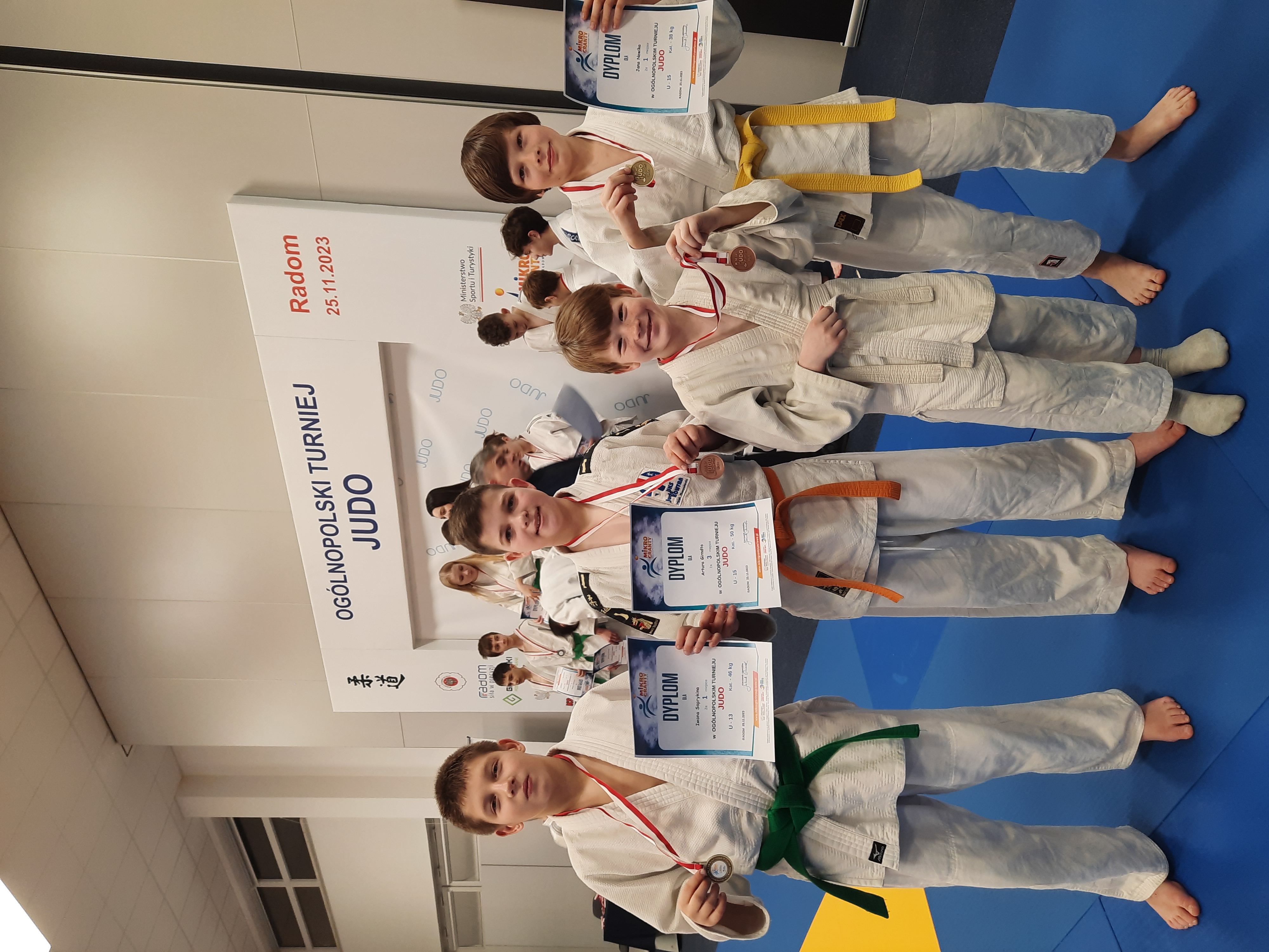 Ogólnopolski Turniej Judo Dzieci w Radomiu