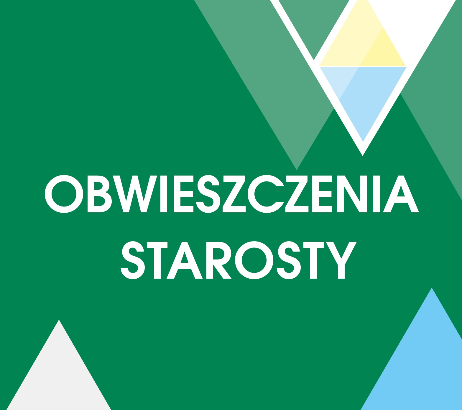 Obwieszczenie Starosty Mińskiego