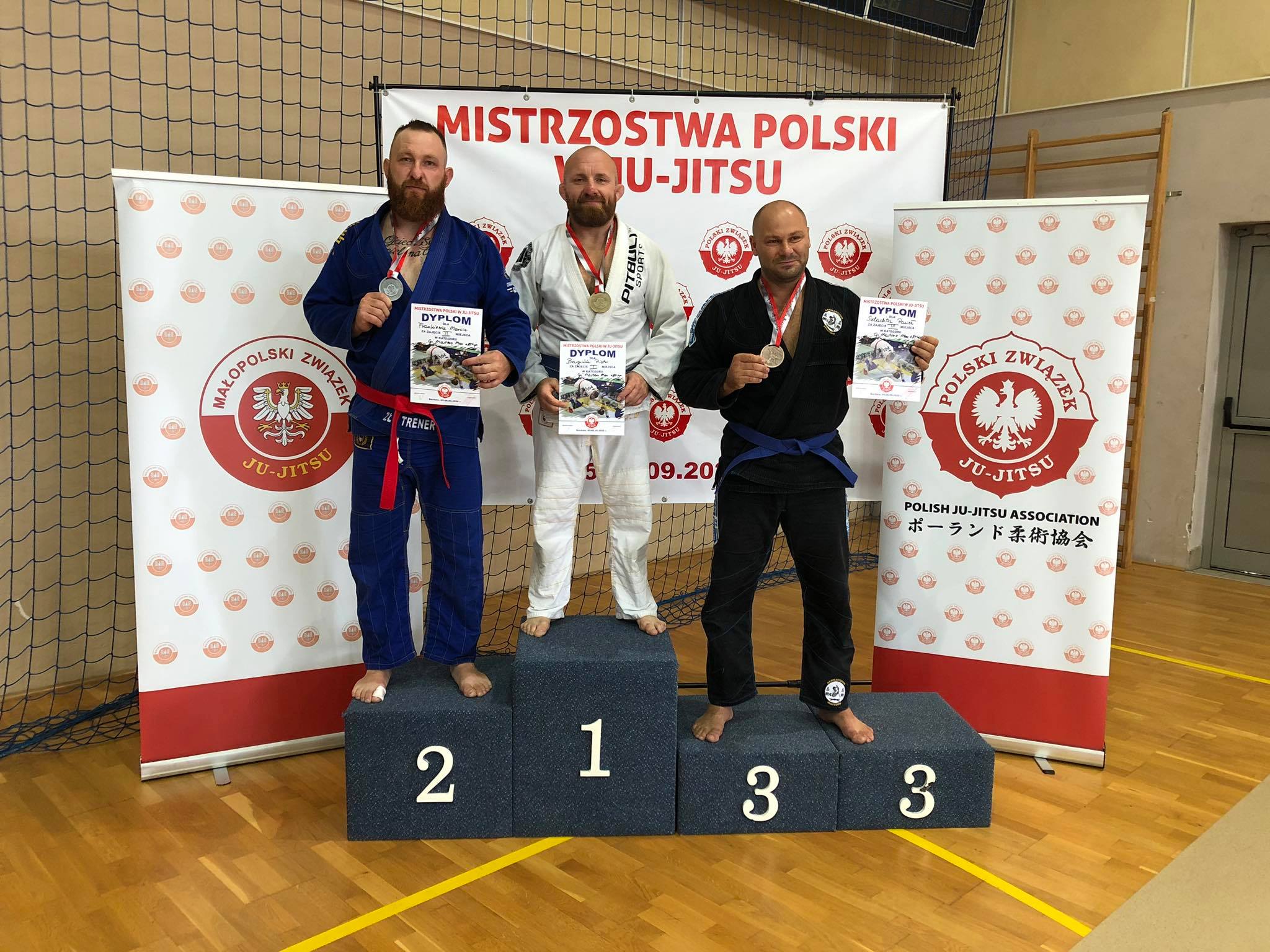 Grapplerzy na podium Mistrzostw Polski Jiu Jitsu