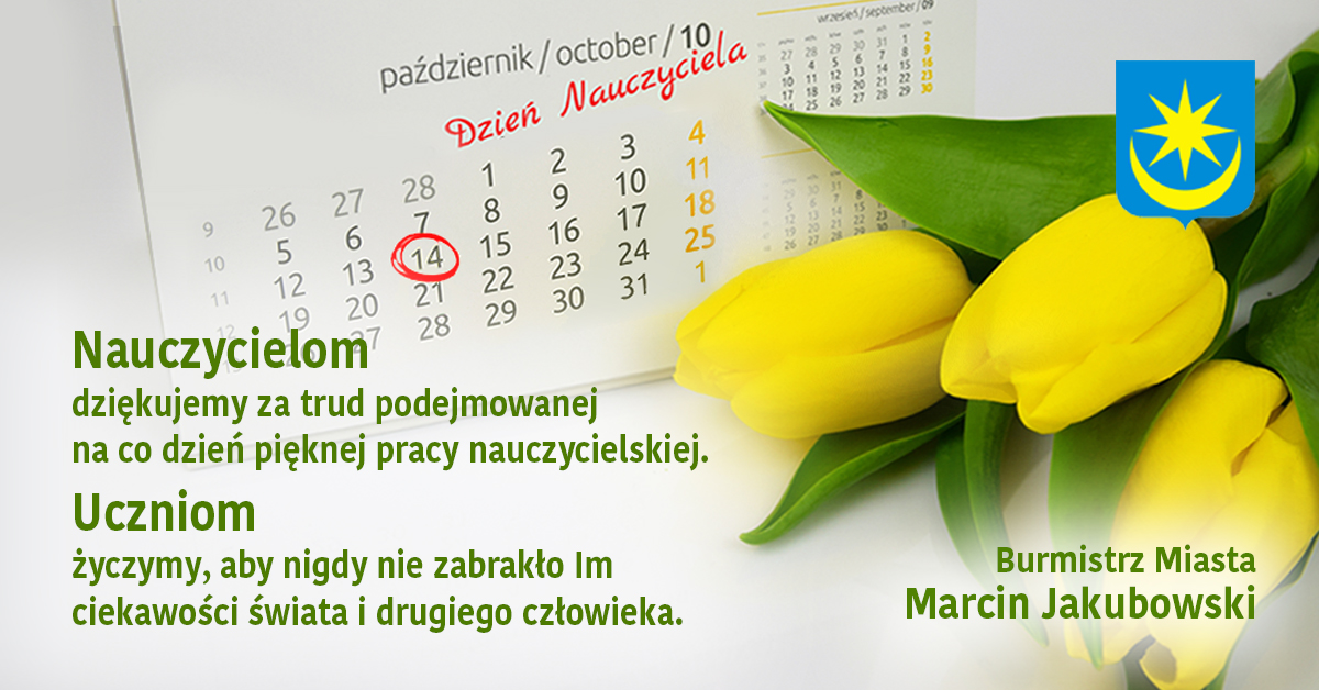 Życzenia na Dzień Edukacji Narodowej