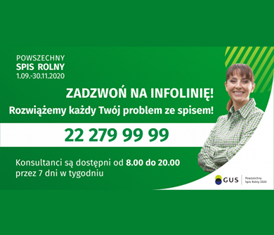 Masz problem ze spisem rolnym? Dzwoń na infolinię!