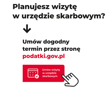 Umów wizytę w urzędzie skarbowym