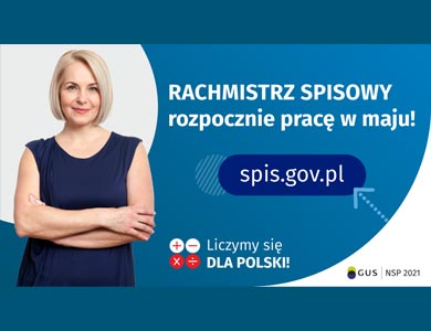 Rachmistrzowie spisowi rozpoczną pracę w maju