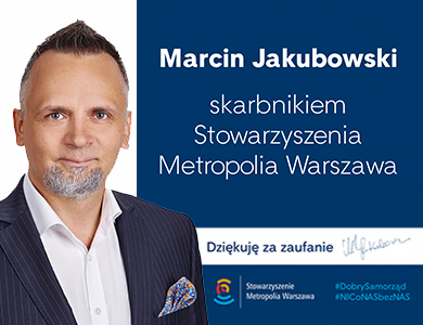 Burmistrz Marcin Jakubowski z nową funkcją