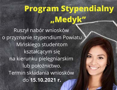Powiatowe stypendia dla studentów pielęgniarstwa i położnictwa