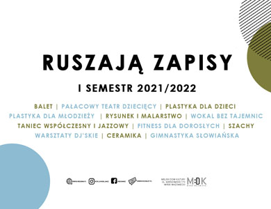 Zapraszmy na zajecia do MDK