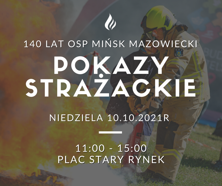 Pokazy strażackie na Placu Stary Rynek