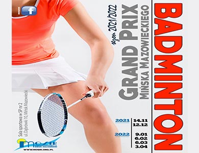 Grand Prix Mińska Mazowieckiego w Badmintonie sezon 2021-2022
