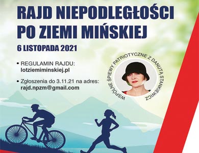 Rajd Niepodległości po Ziemi Mińskiej