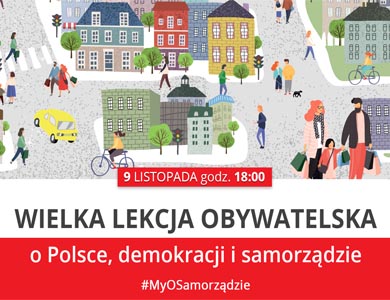 Wielka Lekcja Obywatelska o Polsce, demokracji i samorządzie