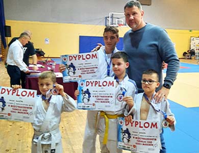 UKS Judo Kontra z Sochaczewa wraca z medalami