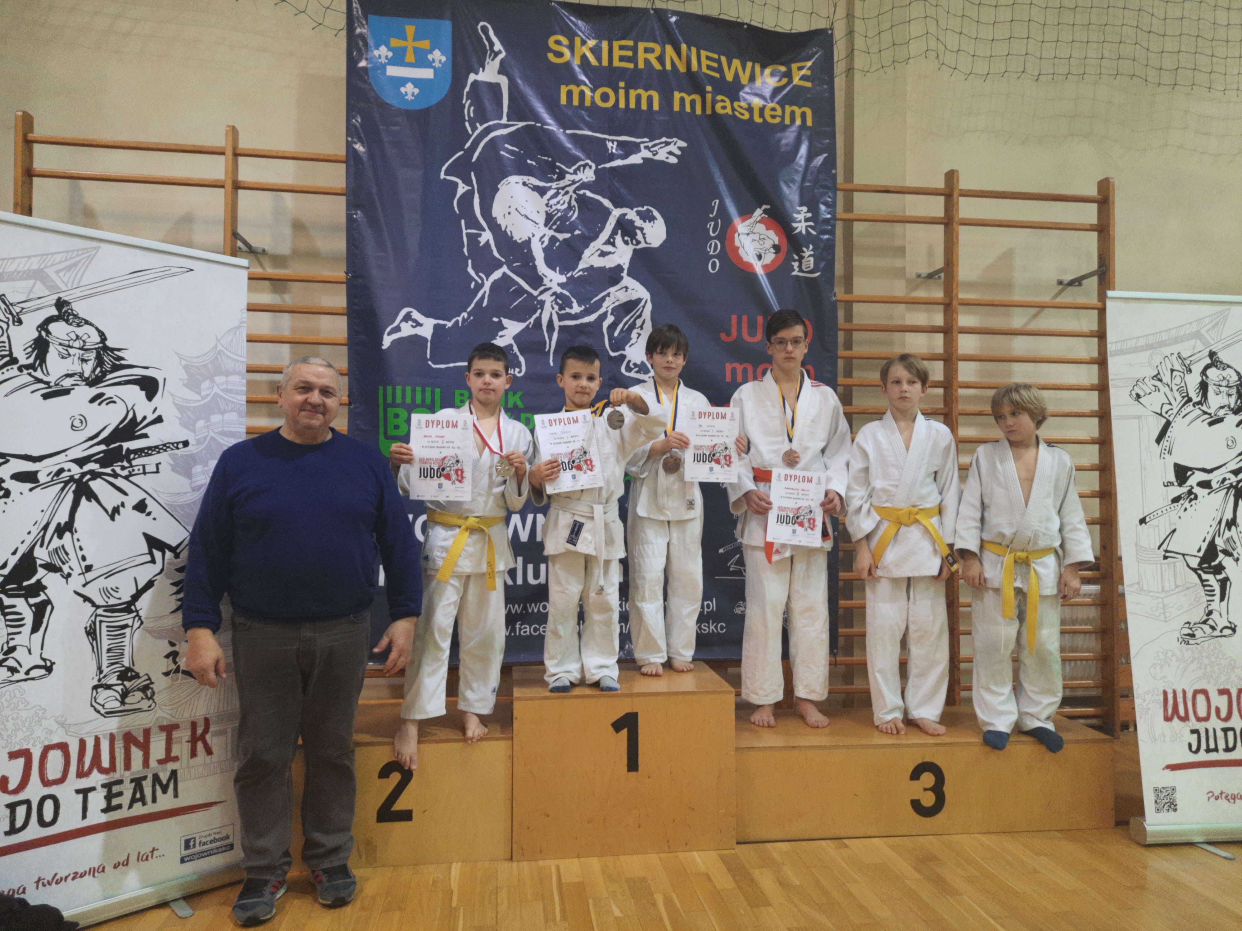 Ogólnopolskim Turnieju Judo Dzieci w Skierniewicach