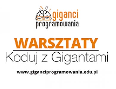 Koduj z "GIGANTAMI" - warsztaty