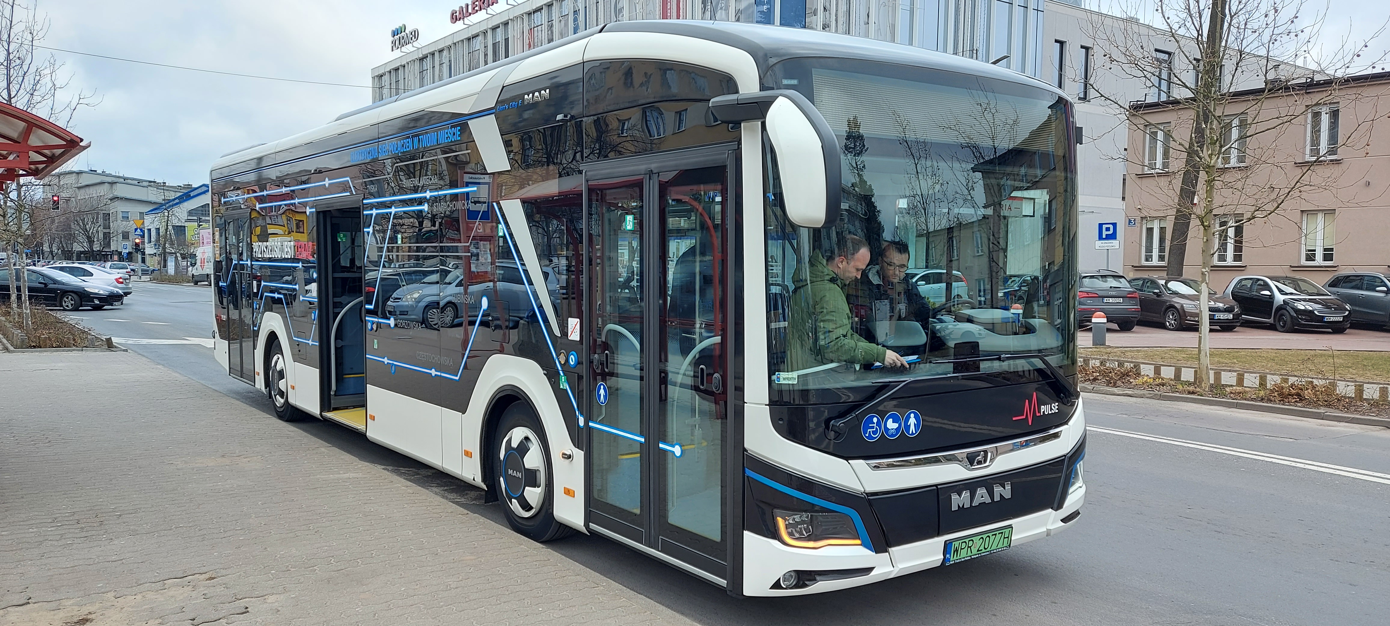 Przejażdżka zeroemisyjnym autobusem