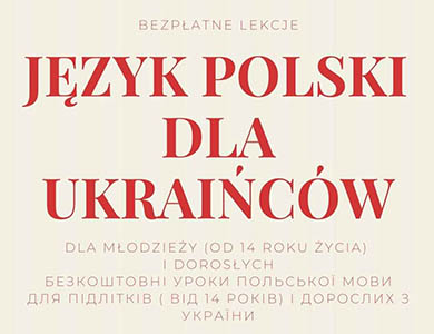 Bezpłatne lekcje języka polskiego / БЕЗКОШТОВНІ УРОКИ ПОЛЬСЬКОЇ МОВИ