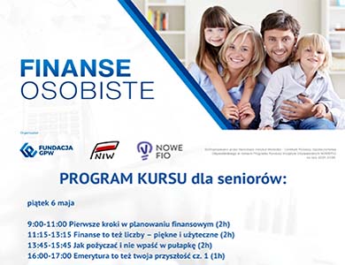 Kurs "Finanse osobiste" w MBP