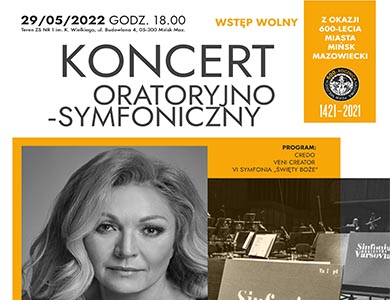 Koncert oratoryjno-symfoniczny na wielki finał 600-lecia miasta