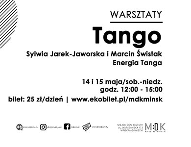 Warsztaty tanga w MDK