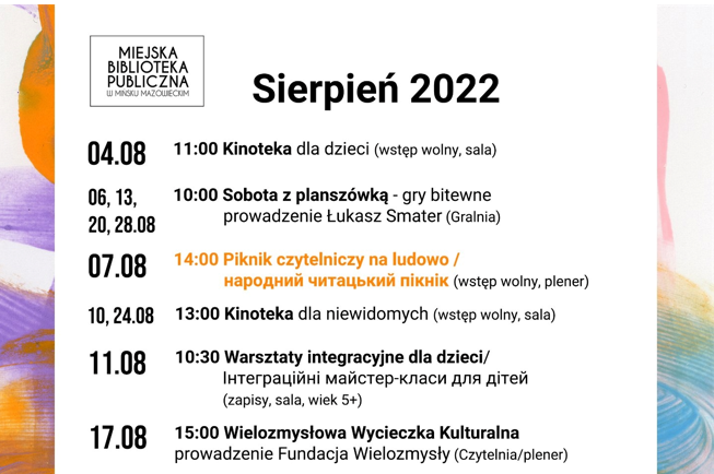 SIERPIEŃ w Miejskiej Bibliotece Publicznej