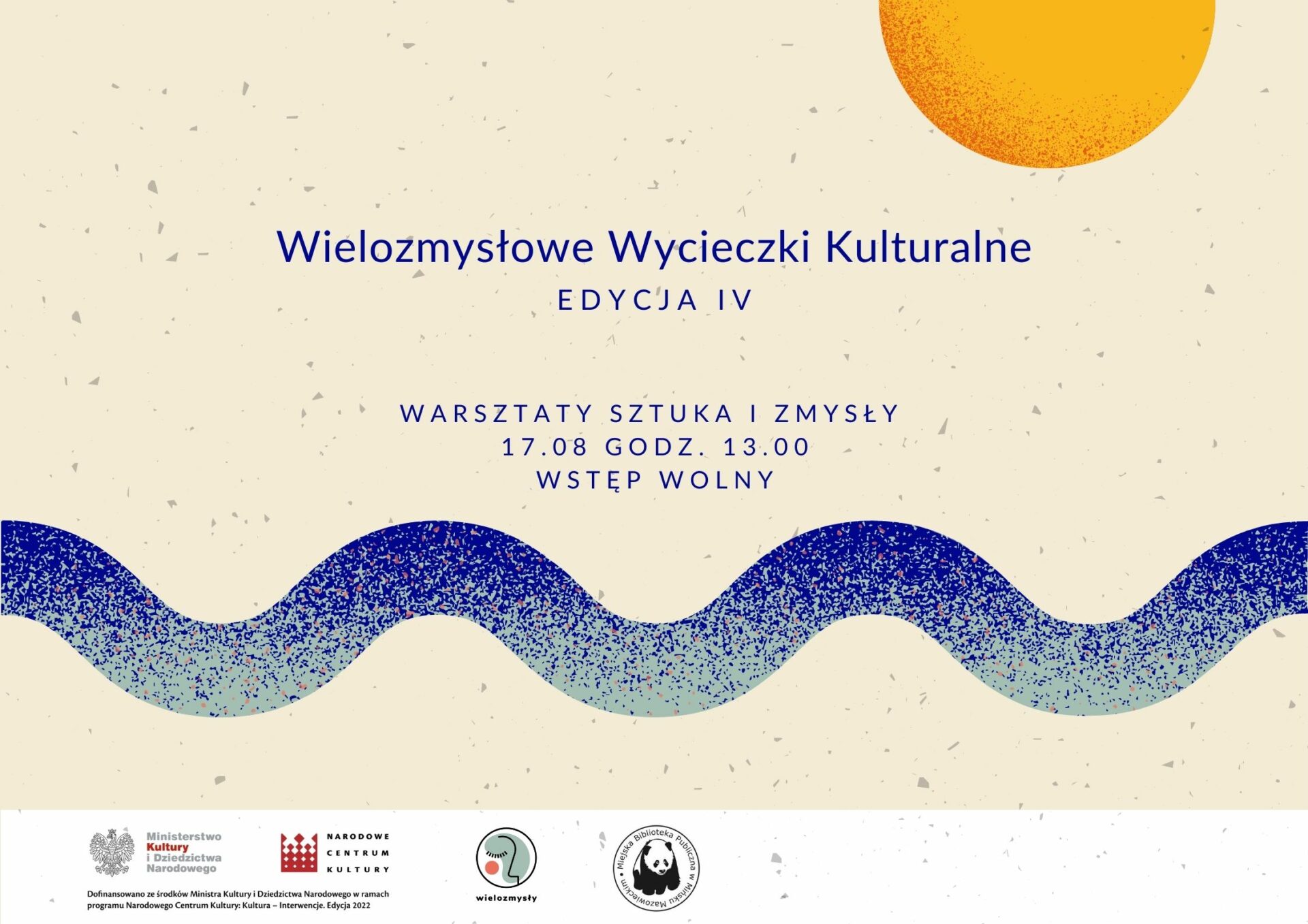Wielozmysłowe Wycieczki Kulturalne – Edycja IV  – Sztuka i zmysły