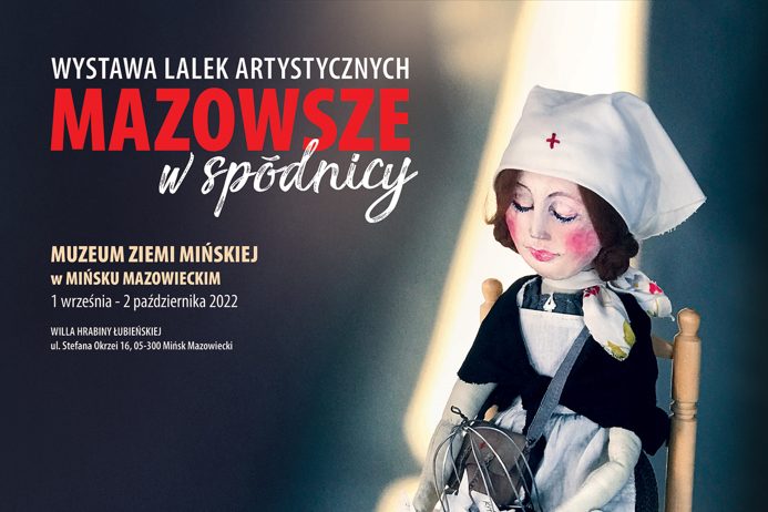 Mazowsze w spódnicy – wystawa lalek artystycznych