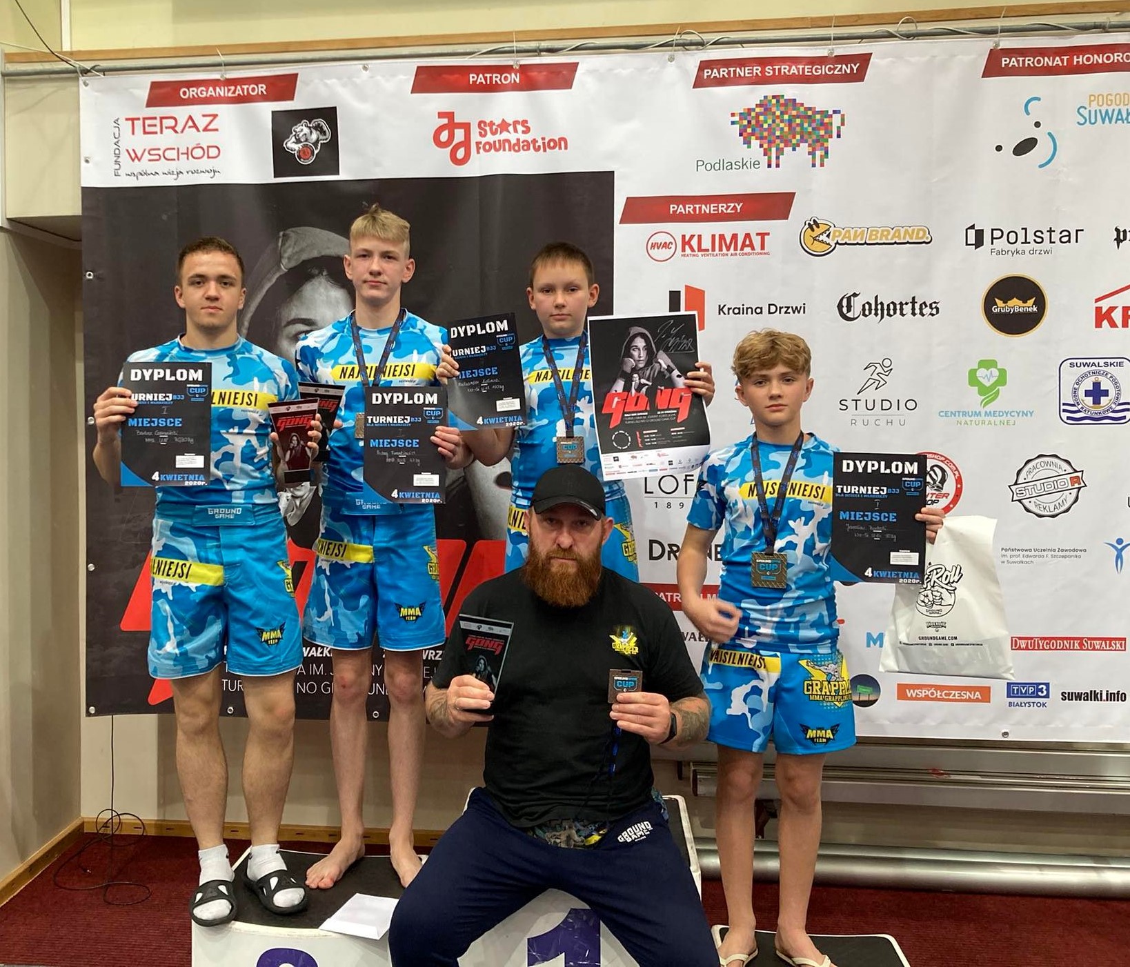 Grapplerzy z sukcesami na turnieju MMA i NO GI
